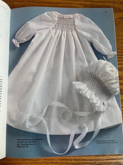 Simplicity Baby Book Vintage 80's Sewing Pattern How To Make Everything a Baby Needs, Magazine Booklet for Layette, Play, Outerwear, Toys, Nursery